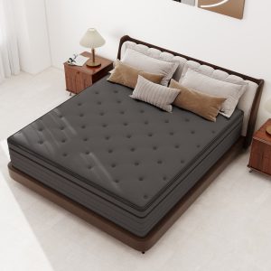 CICIMLU Mattress 12 inch King Size, Gel Memory Foam Hybrid Mattress in a Box, Cozy Sleep