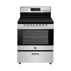 Kenmore 5.2 cu. ft. Rear-Control Electric Range - Stainless Steel