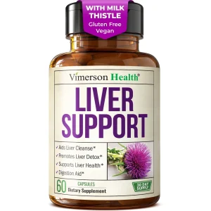 Milk Thistle Liver Support with Artichoke, Dandelion Root & Zinc
