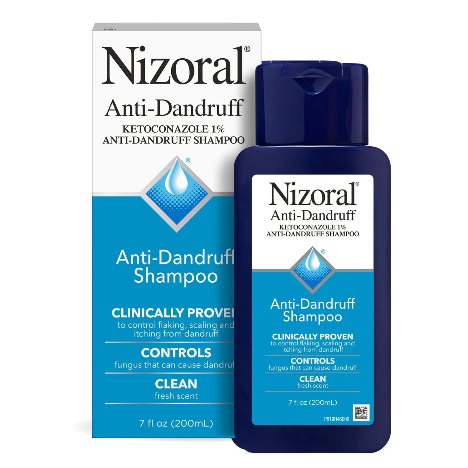 Nizoral Anti-Dandruff Shampoo with 1% Ketoconazole, Fresh Scent